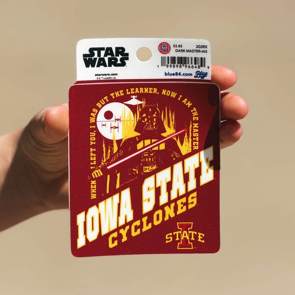 Star Wars x Iowa State Darth Vader Sticker